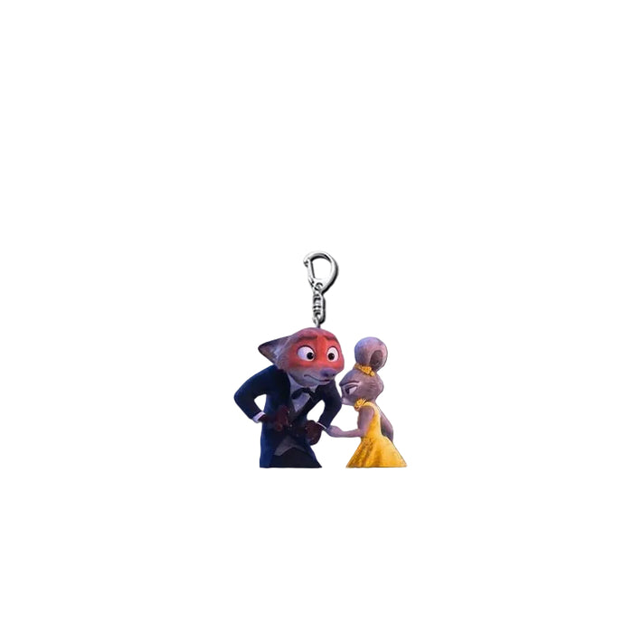 Wholesale Cute cartoon acrylic keychains for couples.