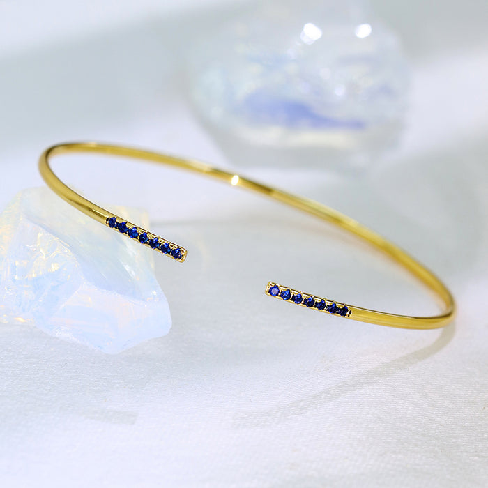 Wholesale Letter Flower Bracelet Light Luxury Bracelet Flash Jewelry for Women