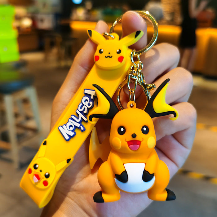 Wholesale Cartoon Doll Silicone Keychain JDC-KC-Tingm266