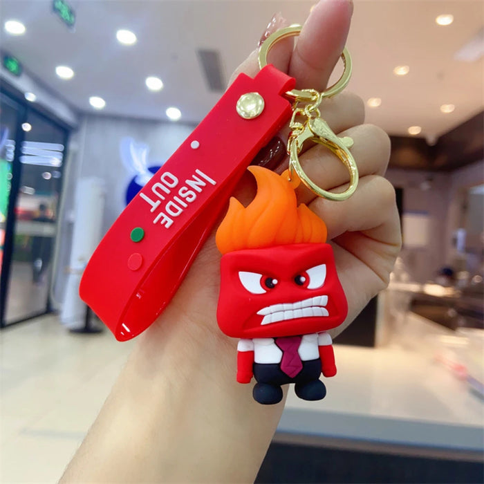 Wholesale Cartoon Silicone Doll Keychain JDC-KC-QiChao023