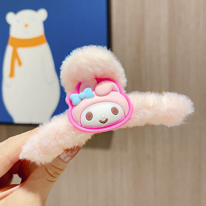 Wholesale Cartoon Cute Plush Hair Clips JDC-HC-Wangl004