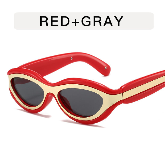 Wholesale Fashionable men's sunglasses, large frame sunglasses, personalized UV resistant glasses
