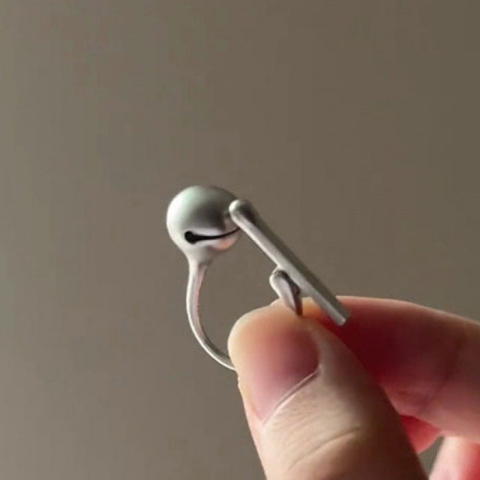 Wholesale Creative merit ring can be opened to relieve boredom, index finger ring, niche personalized design ring