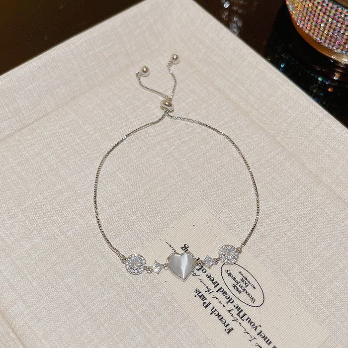 Wholesale Women's Sweet Zircon Bracelet