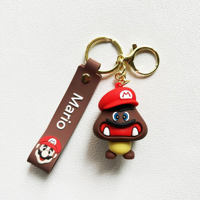 Wholesale PVC Cartoon Doll Keychain JDC-KC-WuYi133