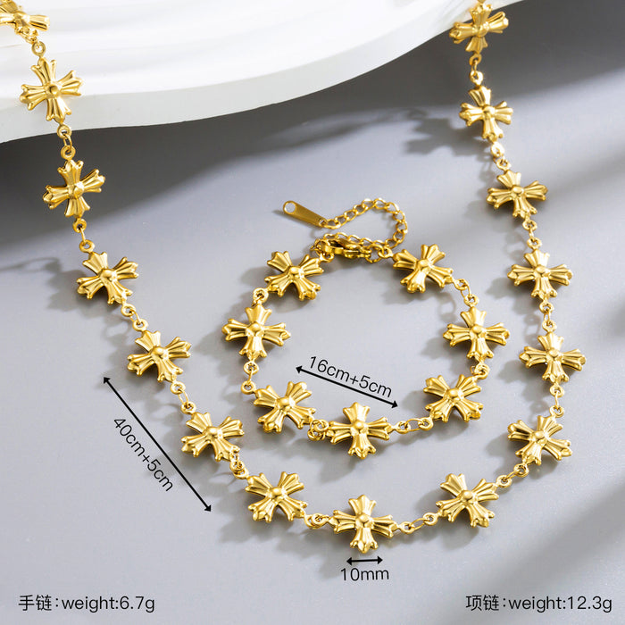 Wholesale Cross necklace woman