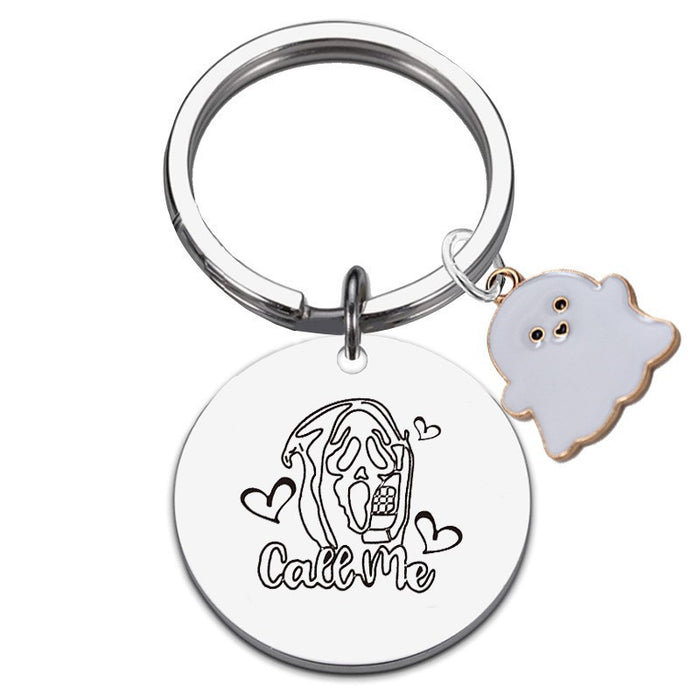 Wholesale  Design Stainless Steel Keychain Car Key Accessory Gift MOQ: 3