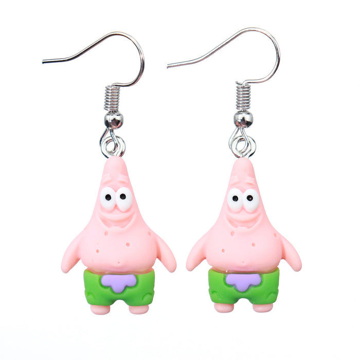 Wholesale Sponge Baby Resin Earrings JDC-ES-NiQ001