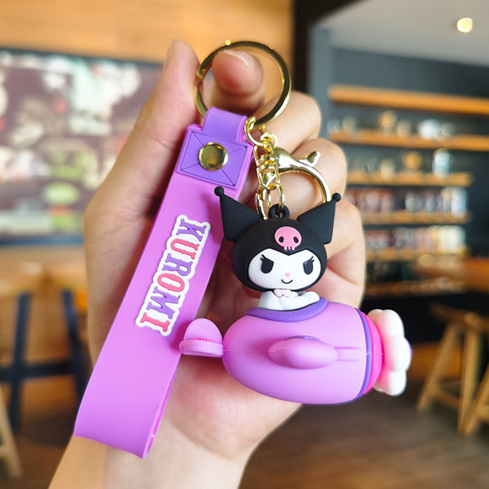 Wholesale Cartoon Doll Silicone Keychain JDC-KC-Tingm238