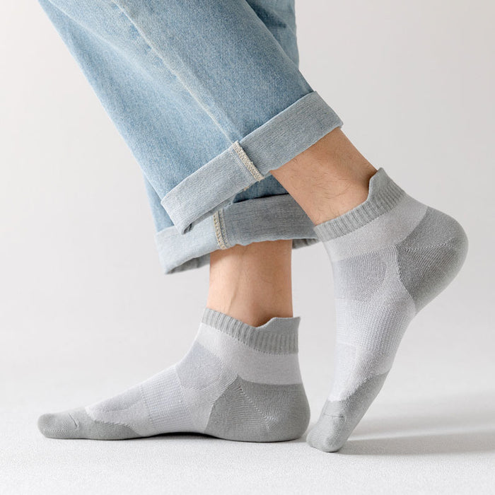 Wholesale Socks, cotton, new products, short socks, mesh breathable sports boat socks, protective heels, invisible running socks