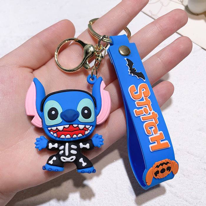 Wholesale Cartoon Silicone Doll Keychain JDC-KC-QiChao007