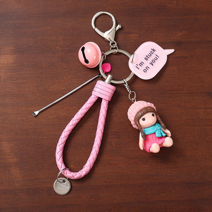 Wholesale Cartoon Cute Keychain  Pendant  Hanging Bag  Key Chain