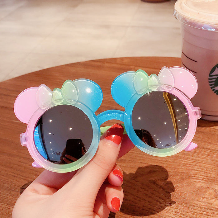 Wholesale Children' s sunglasses girls cute cartoon kids sunglasses boys trendy baby sunglasses sun visor