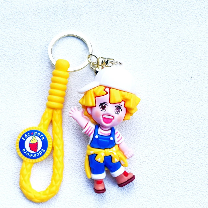 Wholesale PVC Cartoon Silicone Keychain JDC-KC-WuYi104