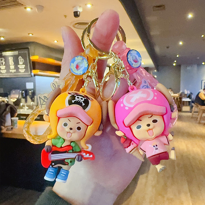 Wholesale Cartoon Doll PVC Keychain JDC-KC-JinG007