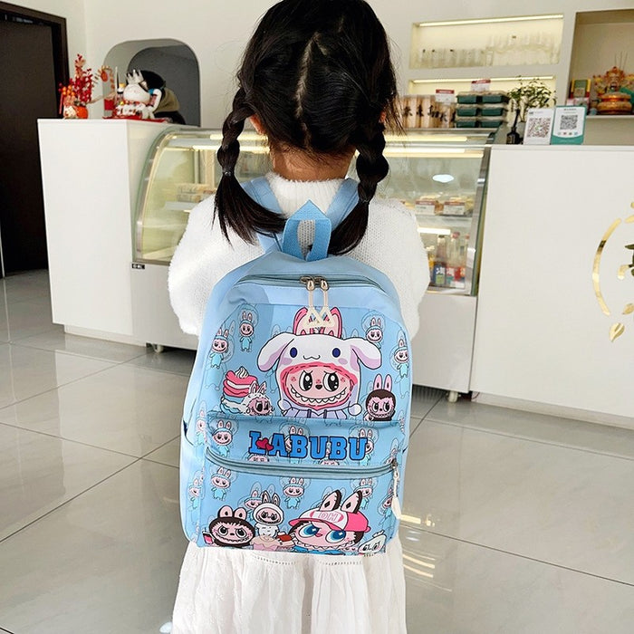 Wholesale Print Multi-Color Children' s Trendy Backpack Foreign Style Large Capacity Student School Bag
