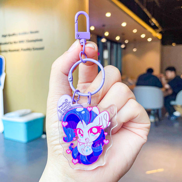 Wholesale Acrylic Cartoon Keychain JDC-KC-LeZi022