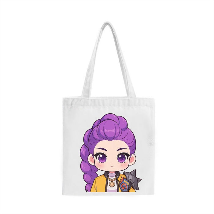 Wholesale KPOP Anime-themed printed canvas shoulder bag