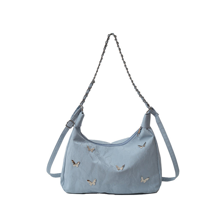 Wholesale New fashionable butterfly crossbody bag popular single shoulder large capacity commuting bag