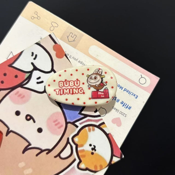 Wholesale Elliptical hair clip, niche cute hair accessory, headwear