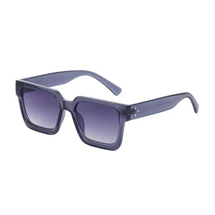 Wholesale box sunglasses women's high sense simple small frame sunglasses men's glasses