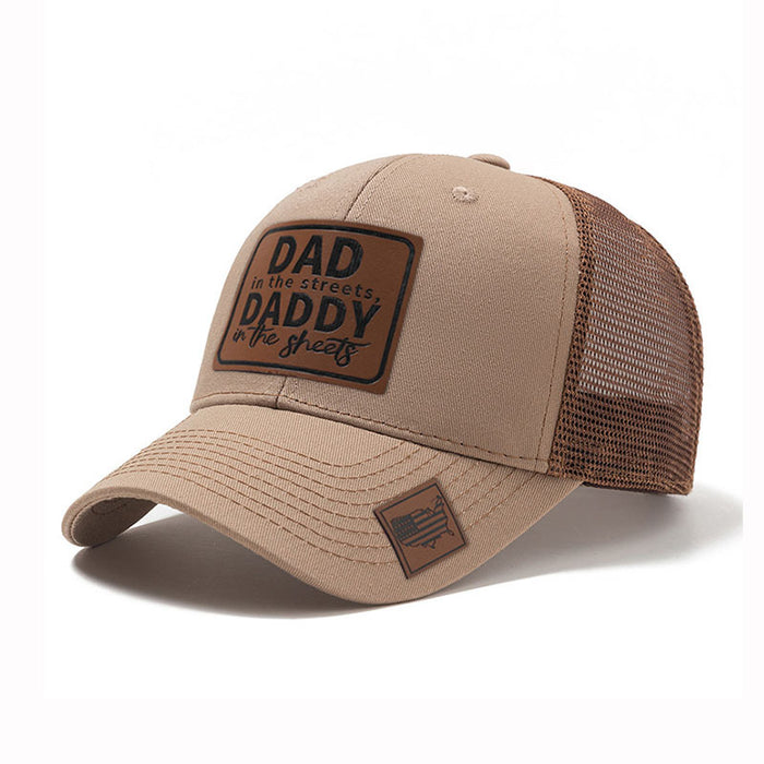 Wholesale Mesh breathable casual curved brim hat for outdoor sun shading, baseball sun hat