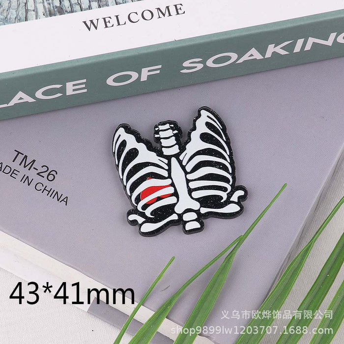 Wholesale Cartoon Organ Beverage Bottle Acrylic Pin DIY Patch Accessories JDC-FK-OuYie014