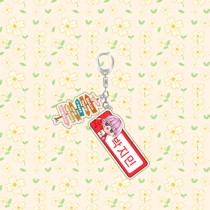 Wholesale Cartoon Acrylic Keychain JDC-KC-HanTian008