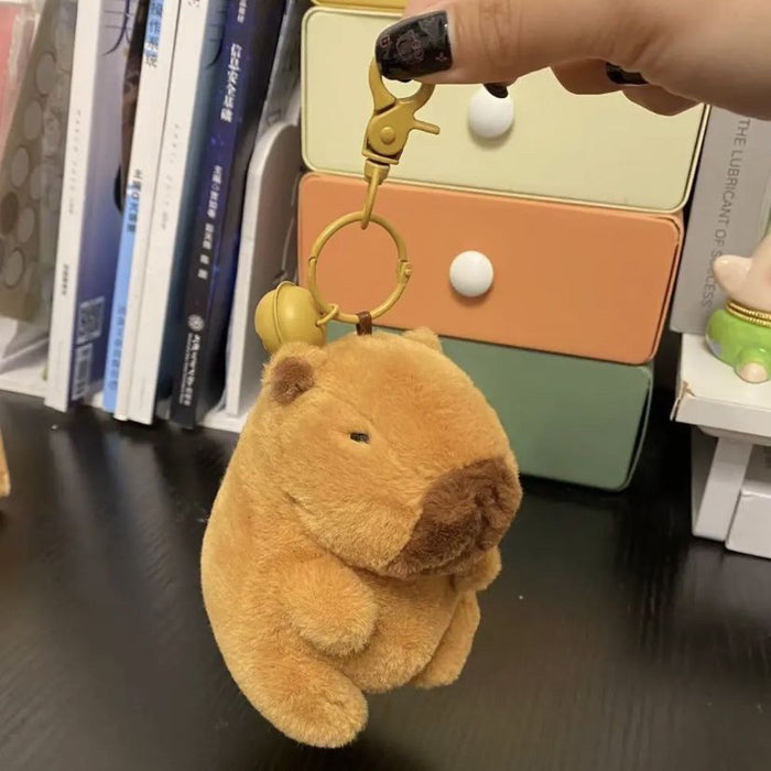 Wholesale Capybara Doll Bag Pendant Schoolbag Student Gift Gift Hanging Cute Plush