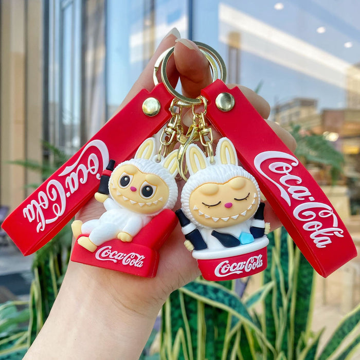 Wholesale Doll-themed surfing keychains
