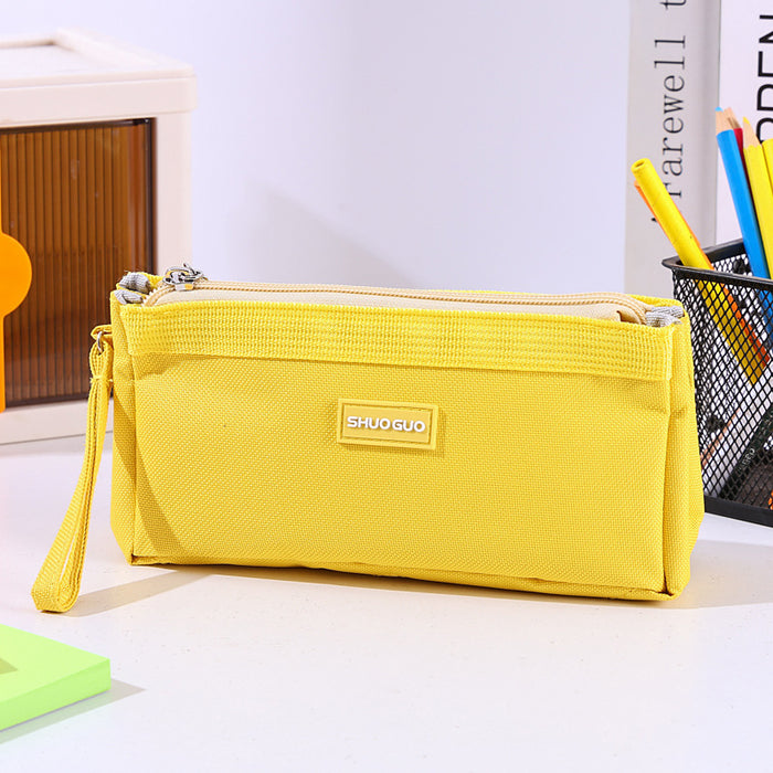 Wholesale Large capacity transparent pencil bags