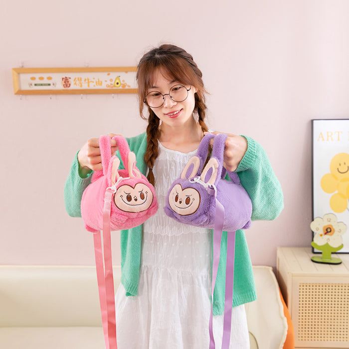 Wholesale Cartoon Cute Doll Toy Bag,  Cloth Hand-Carrying Cross-Body Bag,   Personalized Bucket Plush Bag
