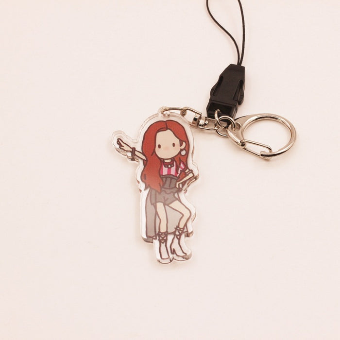 Wholesale Cartoon Acrylic Keychain JDC-KC-HanTian026