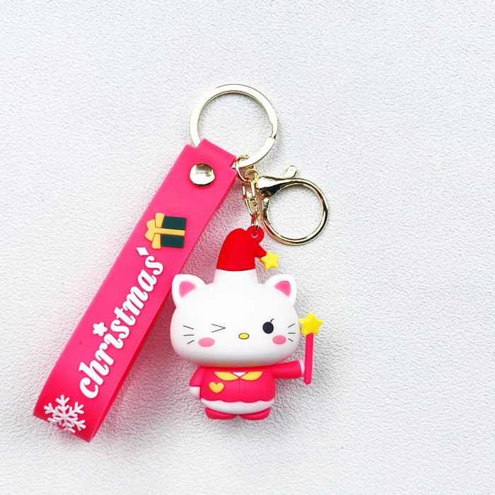 Wholesale PVC Cartoon Doll Keychain JDC-KC-WuYi182