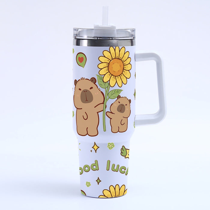 Wholesale 40OZ car cup 304 stainless steel insulation cold ice bullies cup