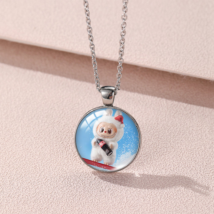 Wholesale Anime Doll Peripheral Necklace Pendant Student Sweater Chain Trinkets