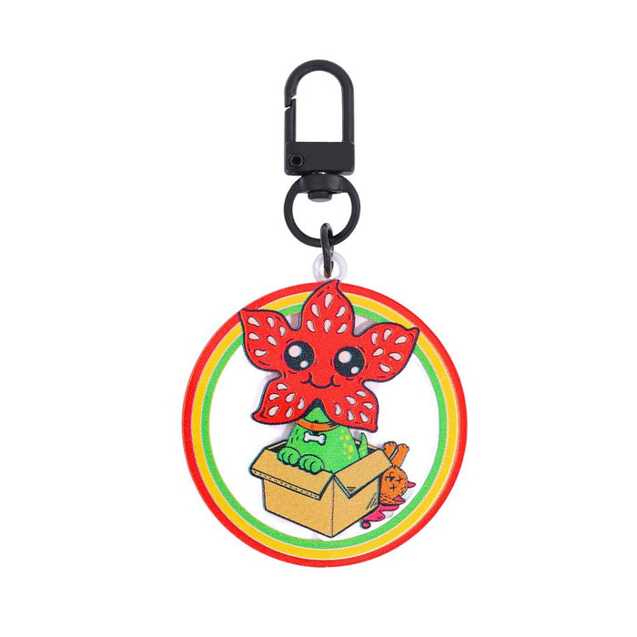 Wholesale 6pcs/ set Cartoon Anime Keychains Character Pendants Backpack Ornaments