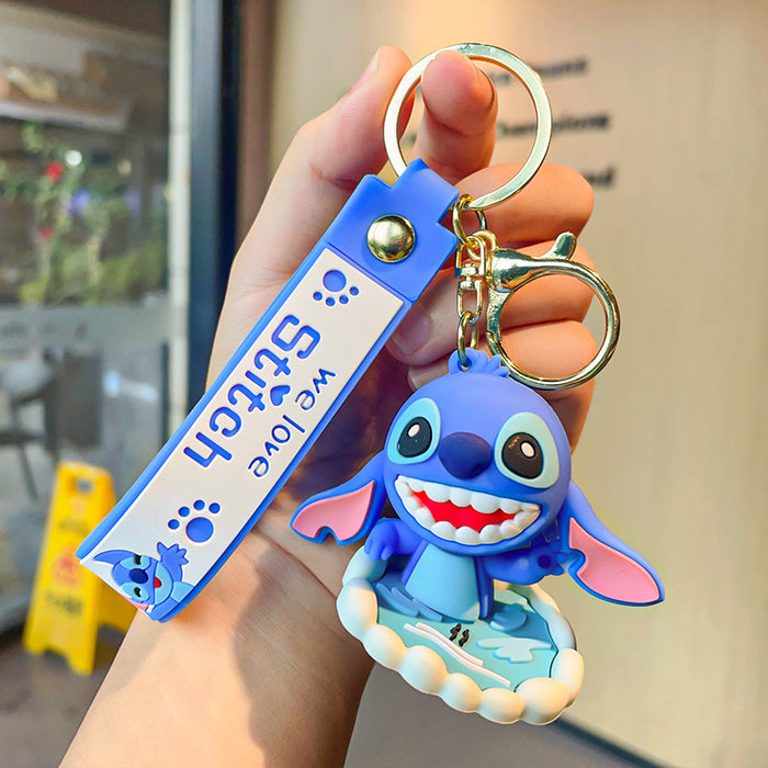 Wholesale Cartoon Doll PVC Keychain JDC-KC-YuanD010