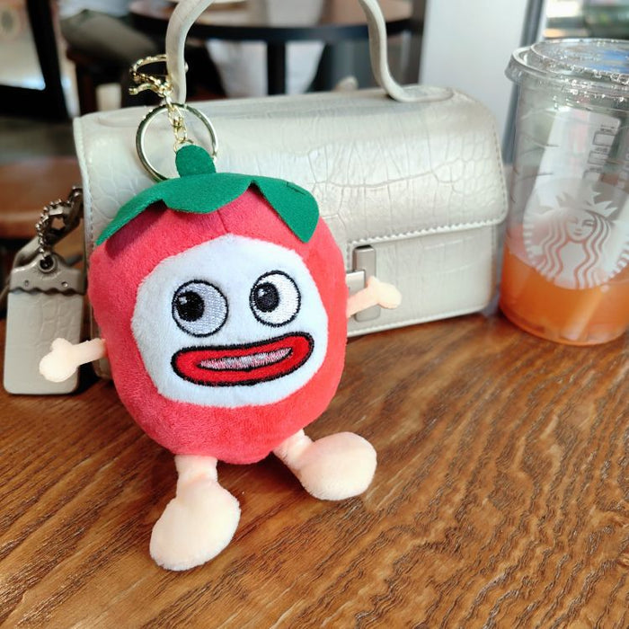 Wholesale Fruit Plush Keychain JDC-KC-ShuoT018