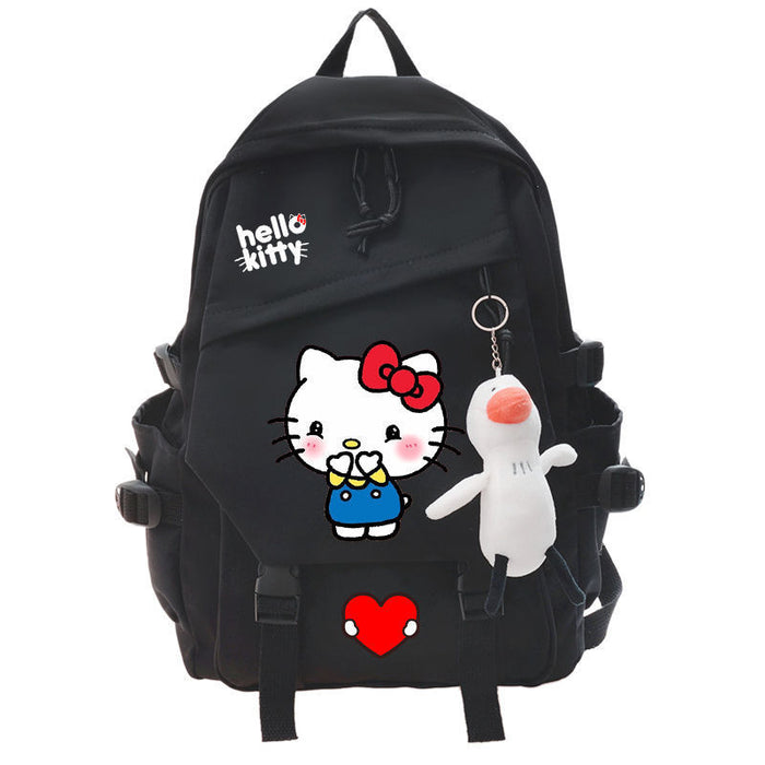 Wholesale Cat-themed large-capacity double-shoulder backpack for elementary school students