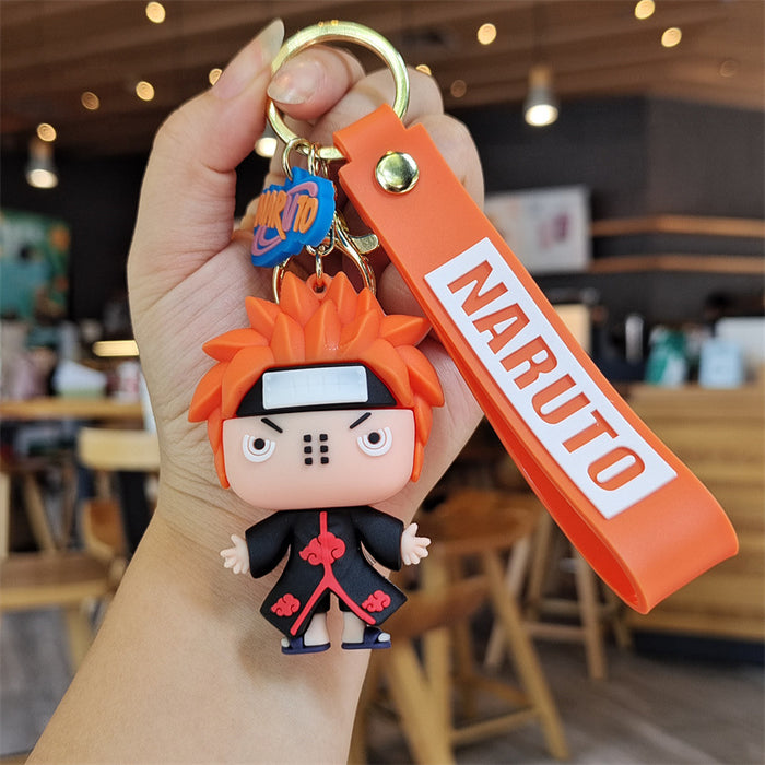 Wholesale Cartoon Doll Silicone Keychain (F) JDC-KC-ZhuoRan010