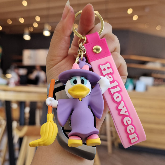 Wholesale Cartoon Silicone Doll Keychain JDC-KC-ZhuoRan035