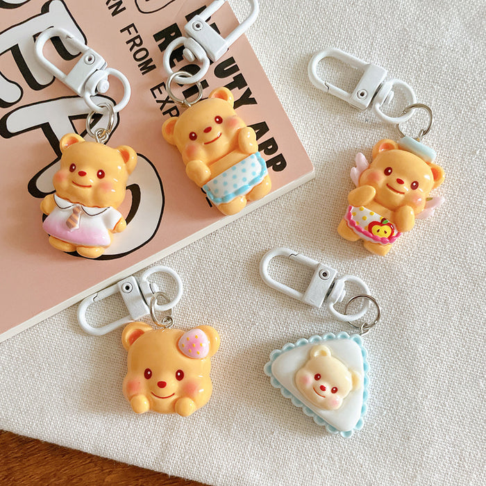 Wholesale Cute cartoon series keychain pendant, backpack hanging accessory, and accessories