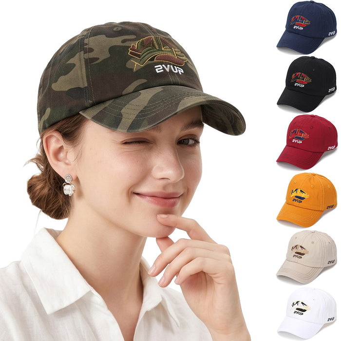 Wholesale Chic Baseball Cap Navy Blue Sun Protection Unisex Curved Brim Fashion Accessory