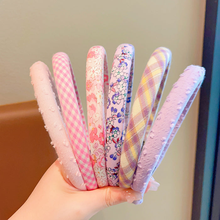 Wholesale Children' s headband girls non-slip baby hairpin headdress little girl rabbit ear bow headband