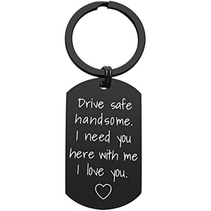 Wholesale Valentine's Day Anniversary Gift Stainless Steel Keychain JDC-KC-TangMumao001