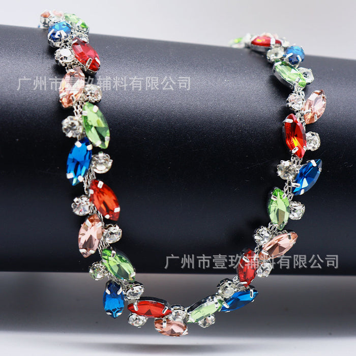Wholesale DIY Rhinestone Claw Chain Clothing Accessories