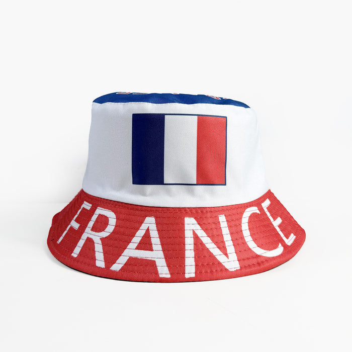 Wholesale World Cup Fisherman Hat Sun Hat Fan Supplies Reversible Bucket Hat