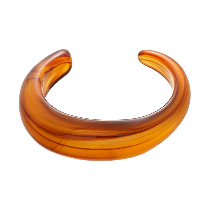 Wholesale Acrylic Geometric Open Bracelet Elegant High-end Jewelry for Women
