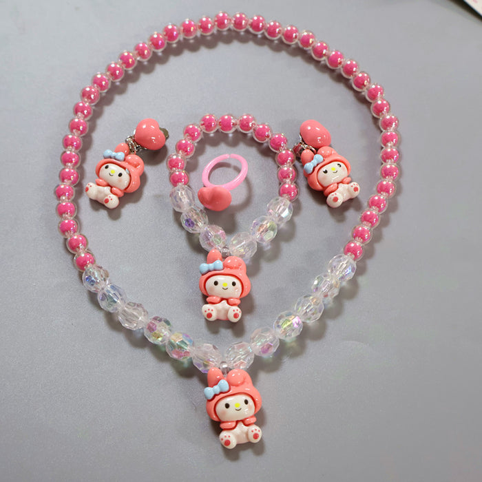 Wholesale Sweet Children Princess Jewelry Beaded Necklace